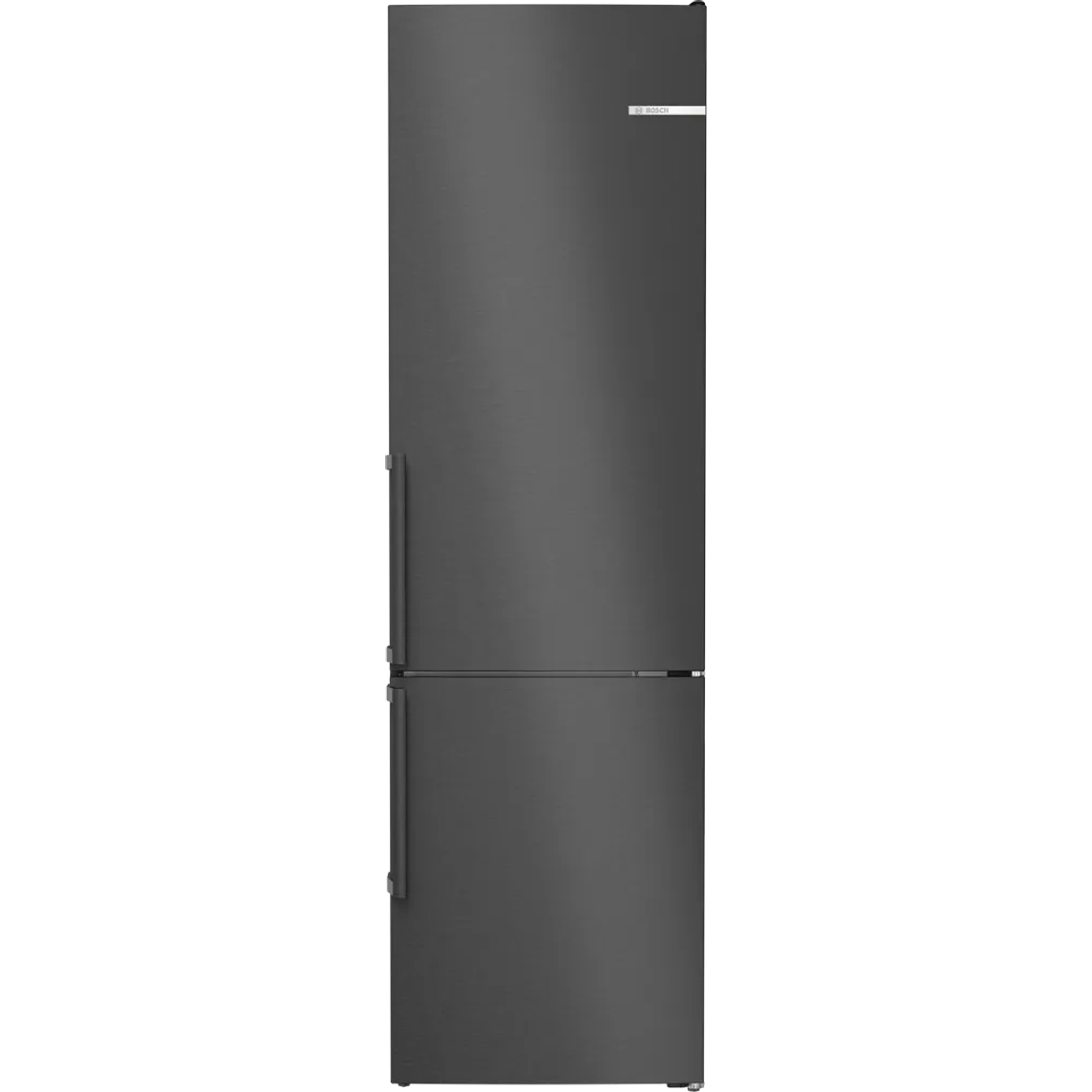 Serie 6 Frigorífico combinado de libre instalación 203 x 60 cm Acero Negro 1