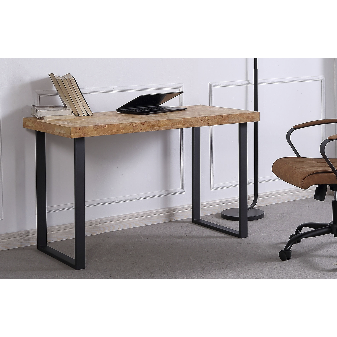 MESA ESTUDIO INDUSTRIAL NATURAL DE 120CM 4