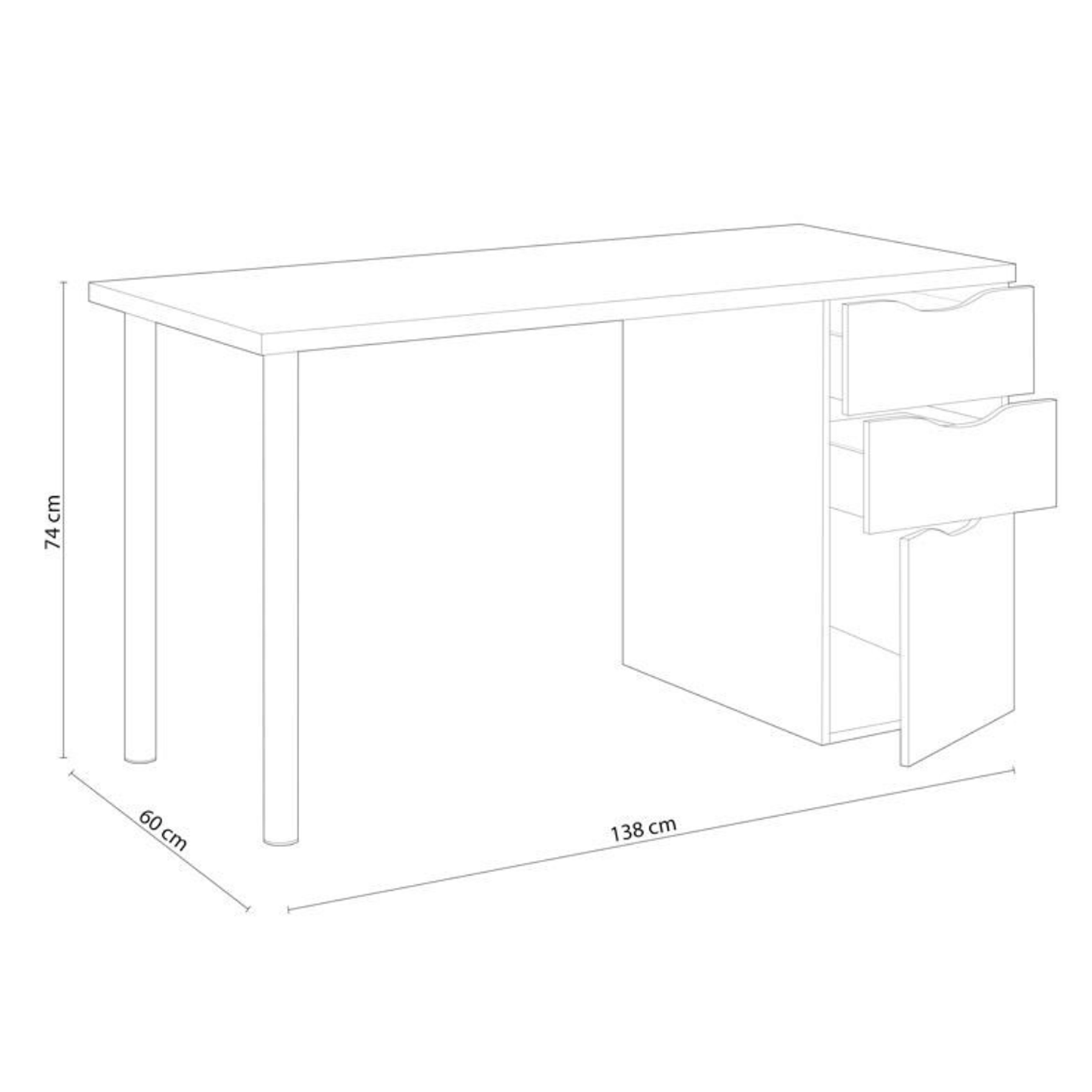 ESCRITORIO SUAN 138 CM