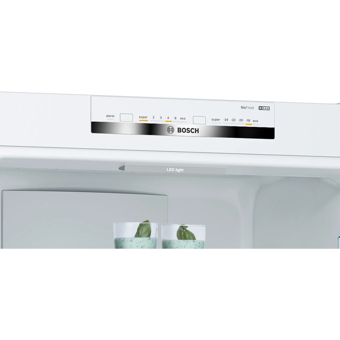 Serie 4 Frigorífico combinado de libre instalación 203 x 60 cm Blanco 3