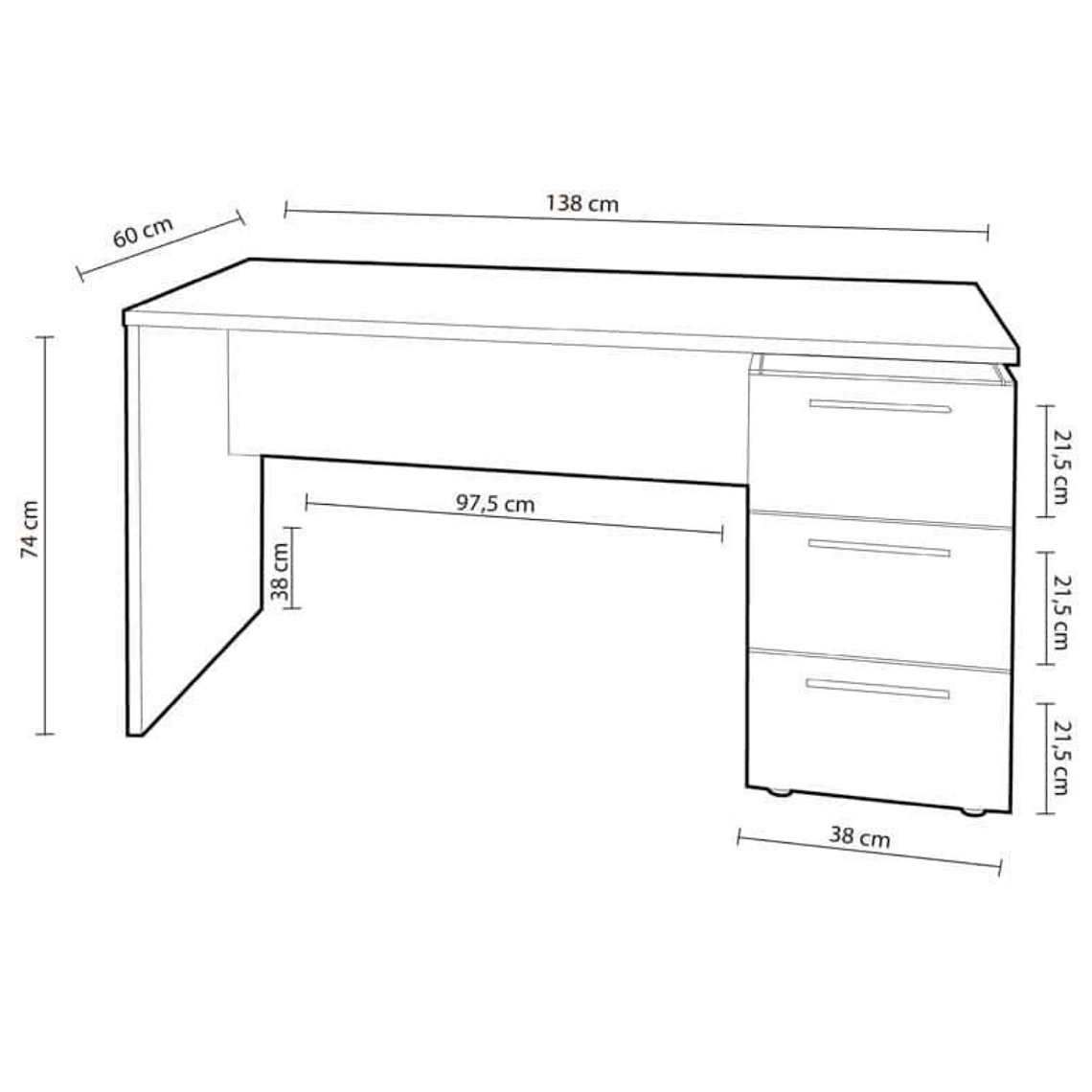 ESCRITORIO TAMA 138 CM 5