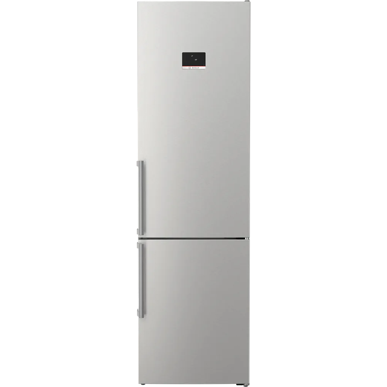 Serie 6 Frigorífico combinado de libre instalación 203 x 60 cm Acero cepillado antihuellas 1