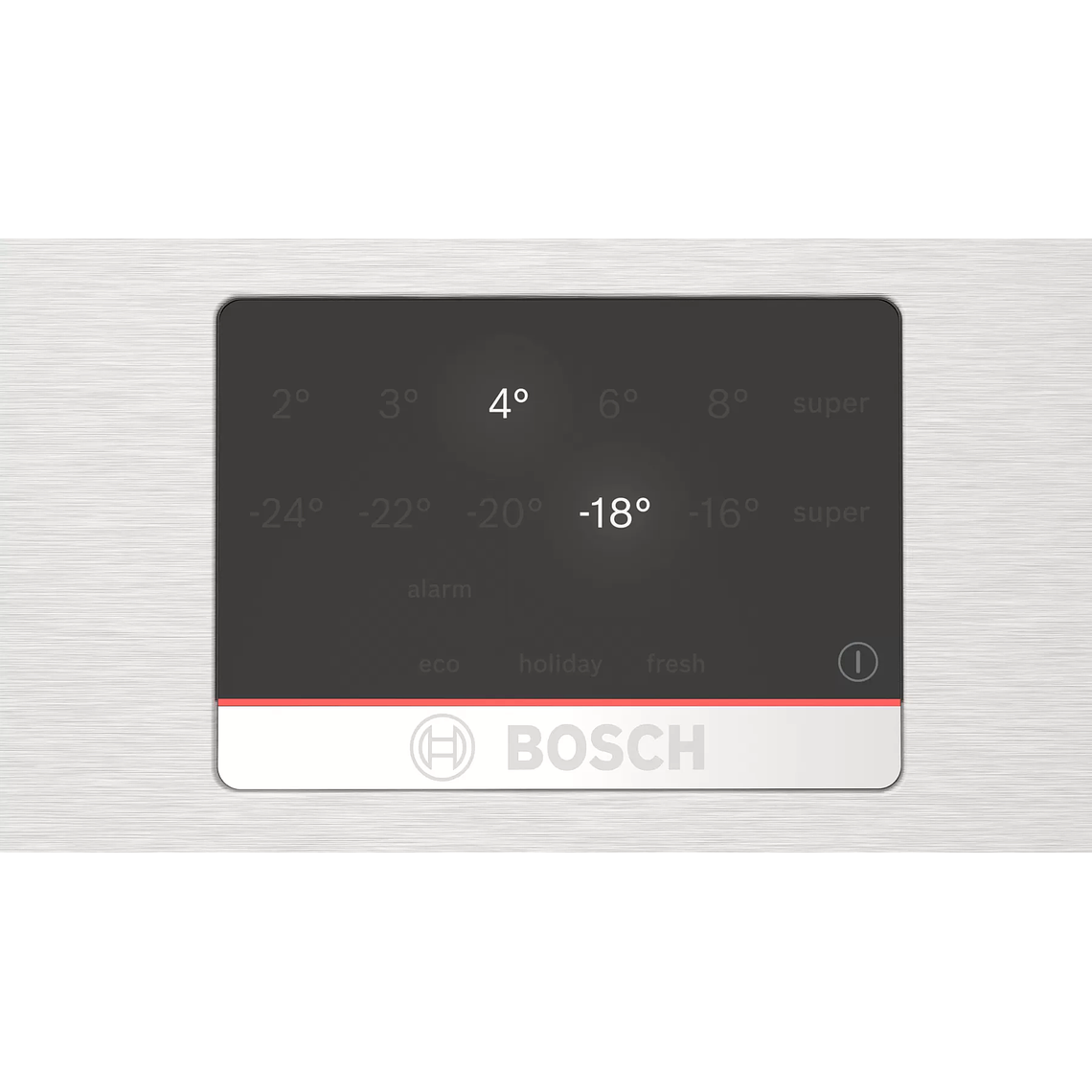 Serie 6 Frigorífico combinado de libre instalación 203 x 60 cm Acero cepillado antihuellas 4