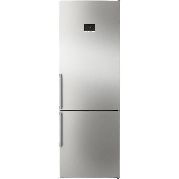 Serie 6 Frigorífico combinado de libre instalación 203 x 70 cm Acero cepillado antihuellas 1
