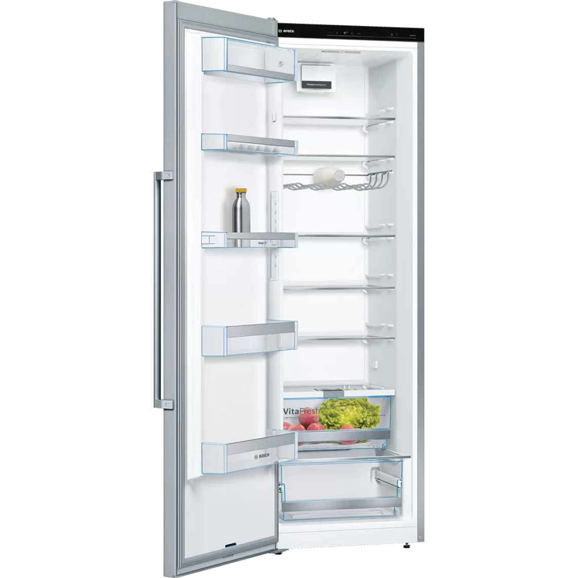 Serie 6 Frigorífico de libre instalación 186 x 60 cm Acero cepillado antihuellas 2