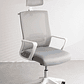 Silla de Oficina con Ruedas y Reposabrazos Teill Colors Gris Claro - Miniatura 2