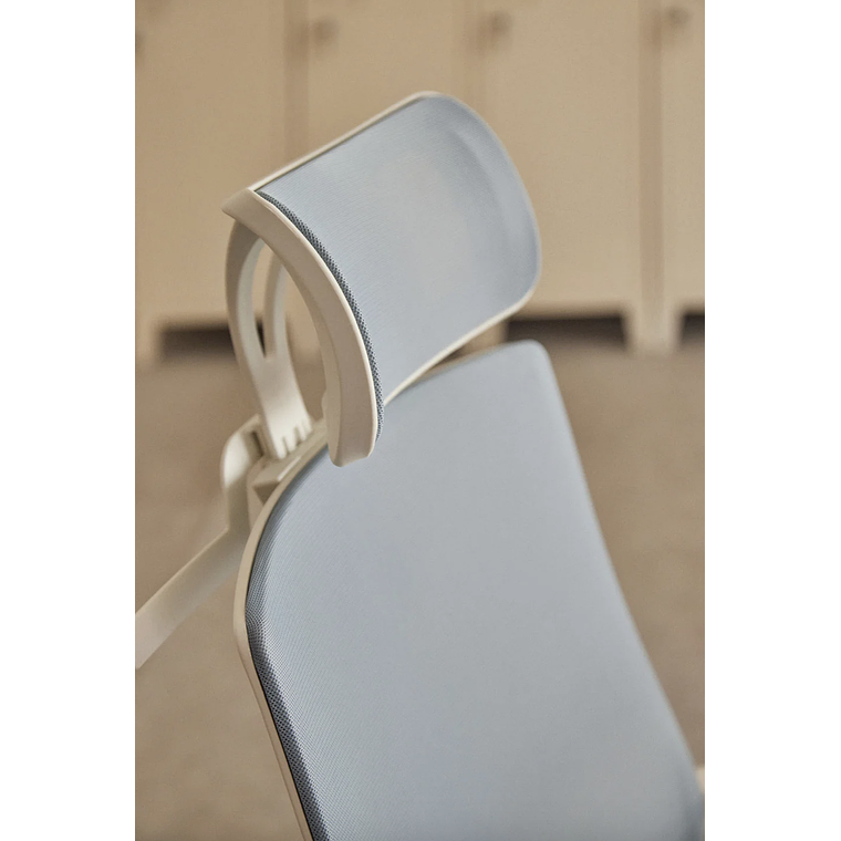 Silla de Oficina con Ruedas y Reposabrazos Teill Colors Azul Niagara 2