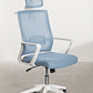 Silla de Oficina con Ruedas y Reposabrazos Teill Colors Azul Niagara - Miniatura 3