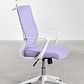 Silla de Oficina con Ruedas y Reposabrazos Teill Colors Violeta Lavanda - Miniatura 3