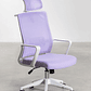 Silla de Oficina con Ruedas y Reposabrazos Teill Colors Violeta Lavanda - Miniatura 5