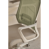 Silla de Oficina con Ruedas y Reposabrazos Teill Colors Verde Army Beige Lino