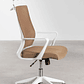 Silla de Oficina con Ruedas y Reposabrazos Teill Colors Camel Claro - Miniatura 3