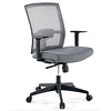 Silla de oficina ergonómica Akira, mecanismo sincro - Gris