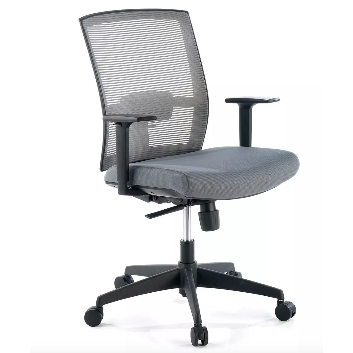 Silla de oficina ergonómica Akira, mecanismo sincro - Gris 1