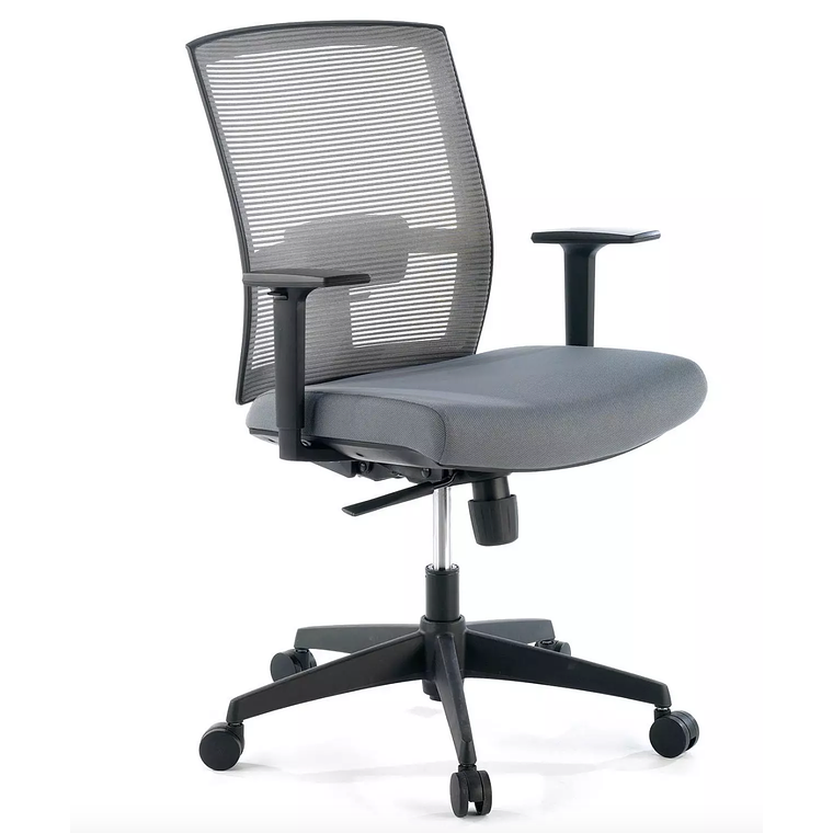 Silla de oficina ergonómica Akira, mecanismo sincro - Gris 1