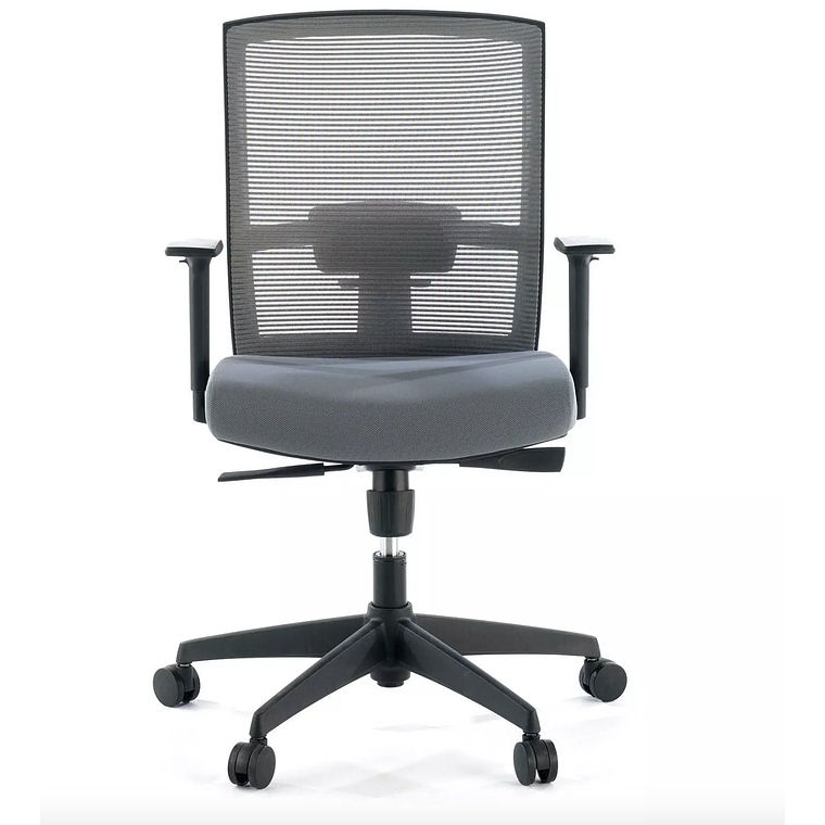 Silla de oficina ergonómica Akira, mecanismo sincro - Gris 4