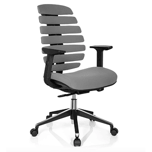 Silla Ergonómica Soul, espuma inyectada, Mecanismo Sincro - Gris