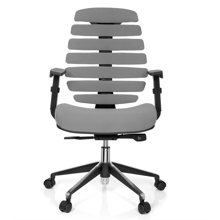 Silla Ergonómica Soul, espuma inyectada, Mecanismo Sincro - Gris 4