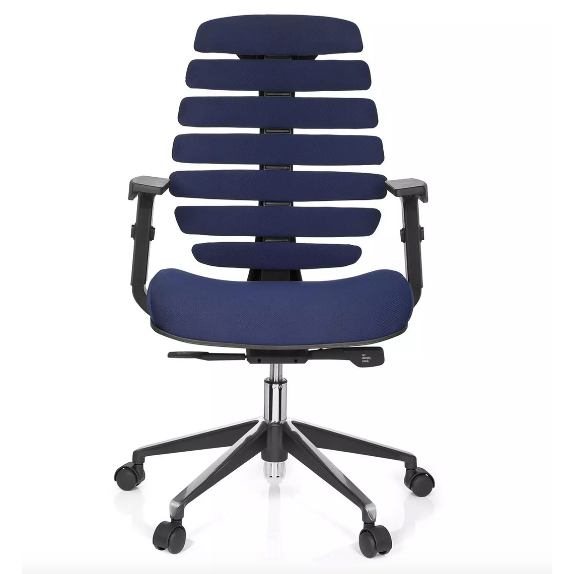 Silla Ergonómica Soul, espuma inyectada, Mecanismo Sincro - Azul 4