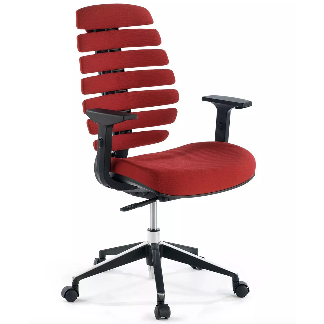 Silla Ergonómica Soul, espuma inyectada, Mecanismo Sincro - Rojo 1