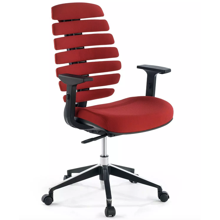 Silla Ergonómica Soul, espuma inyectada, Mecanismo Sincro - Rojo 1