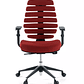 Silla Ergonómica Soul, espuma inyectada, Mecanismo Sincro - Rojo - Miniatura 4