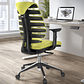 Silla Ergonómica Soul, espuma inyectada, Mecanismo Sincro - Verde - Miniatura 2