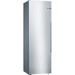 Serie 6 Frigorífico de libre instalación 186 x 60 cm Acero cepillado antihuellas