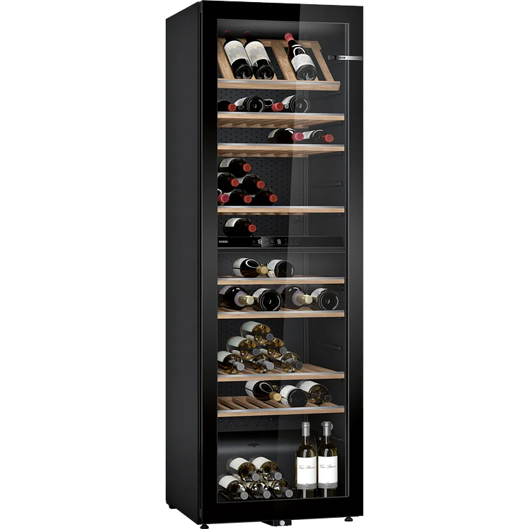 Serie 6 Vinoteca con puerta de cristal 186 x 60 cm 1