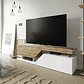 Mueble TV Utica 102 (Antracita + Wotan roble) 160 cm - Miniatura 1