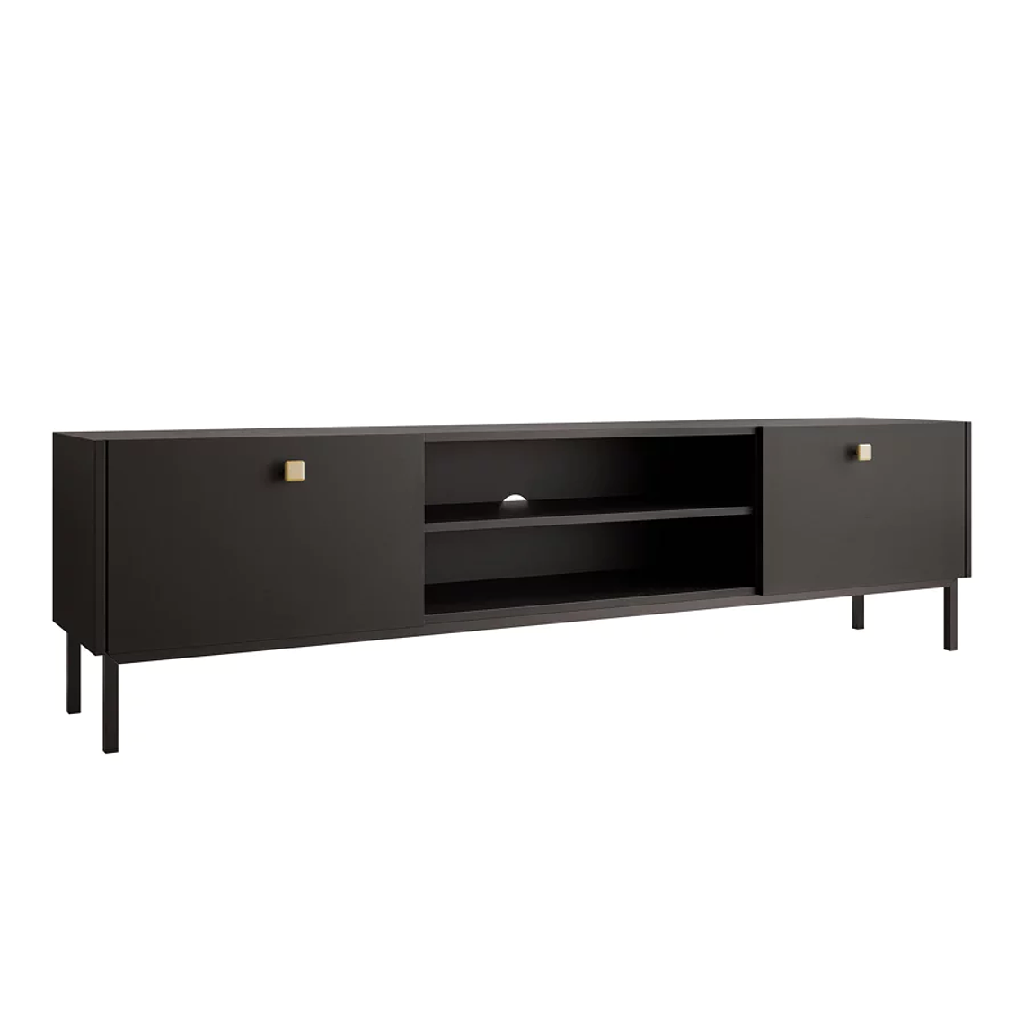 Mueble TV Comfivo AB104 (Negro) 180 cm 2