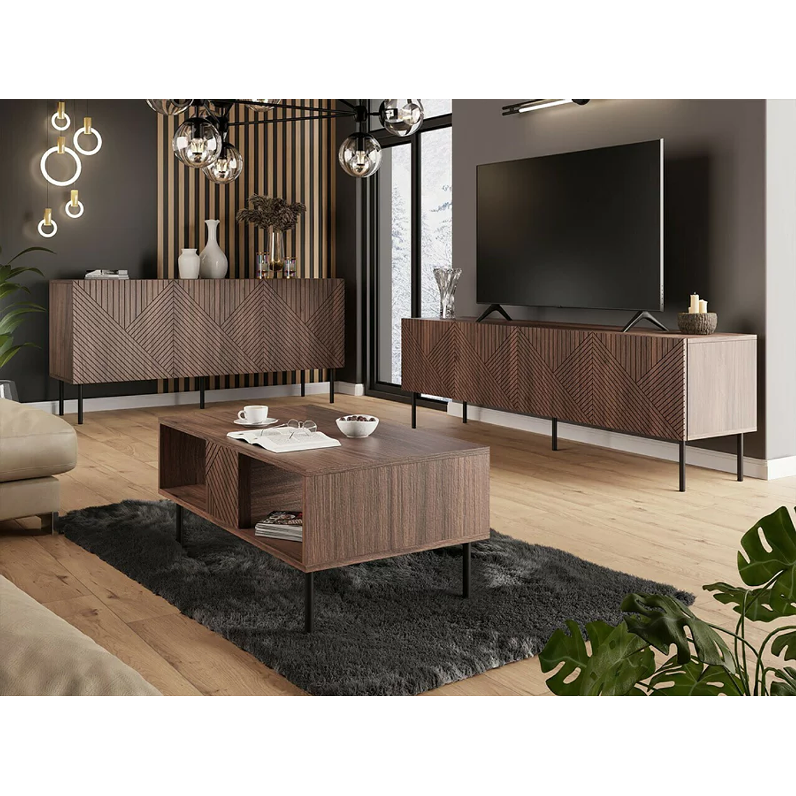 Mueble TV Charlotte L101 191 cm 4