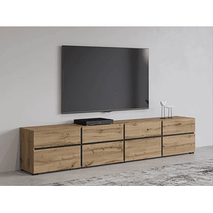 Mueble TV Austin BC101 (Wotan roble) 224 cm