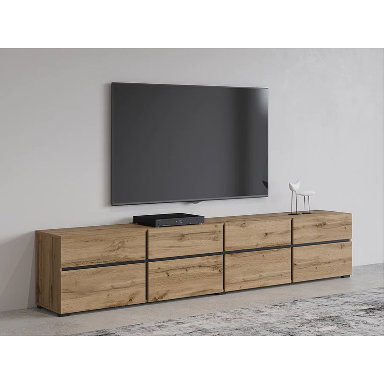 Mueble TV Austin BC101 (Wotan roble) 224 cm 1