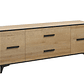 Mueble TV Parma D105 (Riviera roble) 179 cm - Miniatura 1