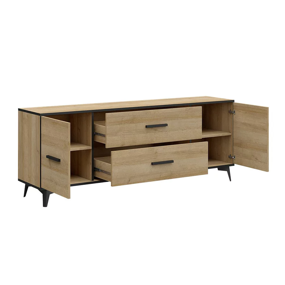 Mueble TV Parma D105 (Nogal) 179 cm 2