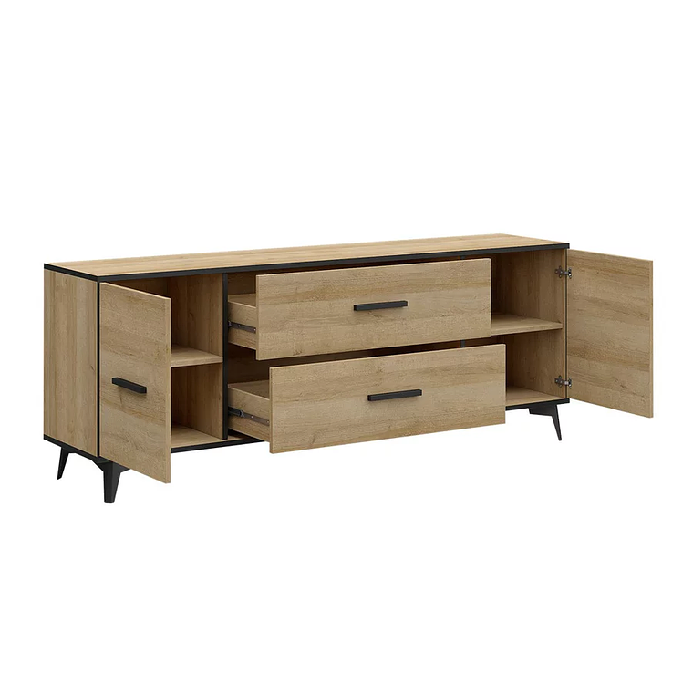 Mueble TV Parma D105 (Nogal) 179 cm 2