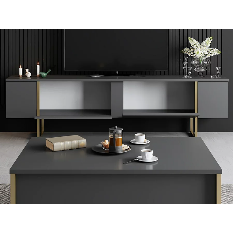 Mueble TV Kailua Z100 (Antracita) 180 cm 3