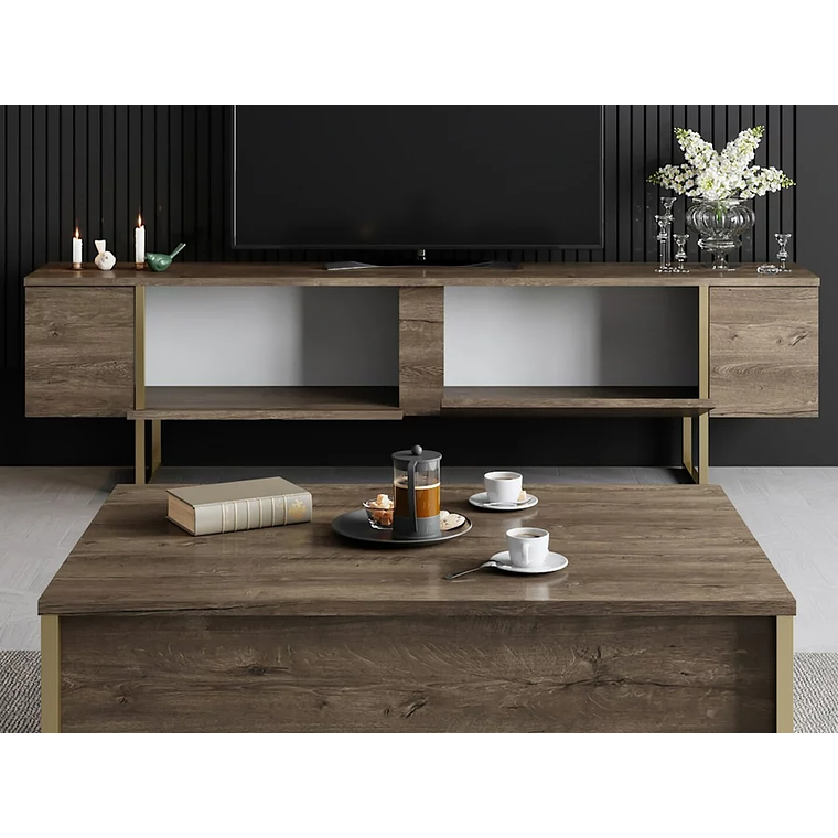 Mueble TV Kailua Z100 (Nogal) 180 cm 3