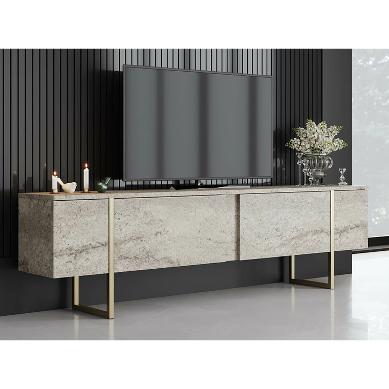 Mueble TV Kailua Z100 Marrón Claro 180 cm 1