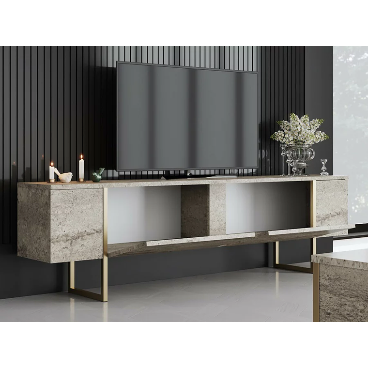 Mueble TV Kailua Z100 Marrón Claro 180 cm 3