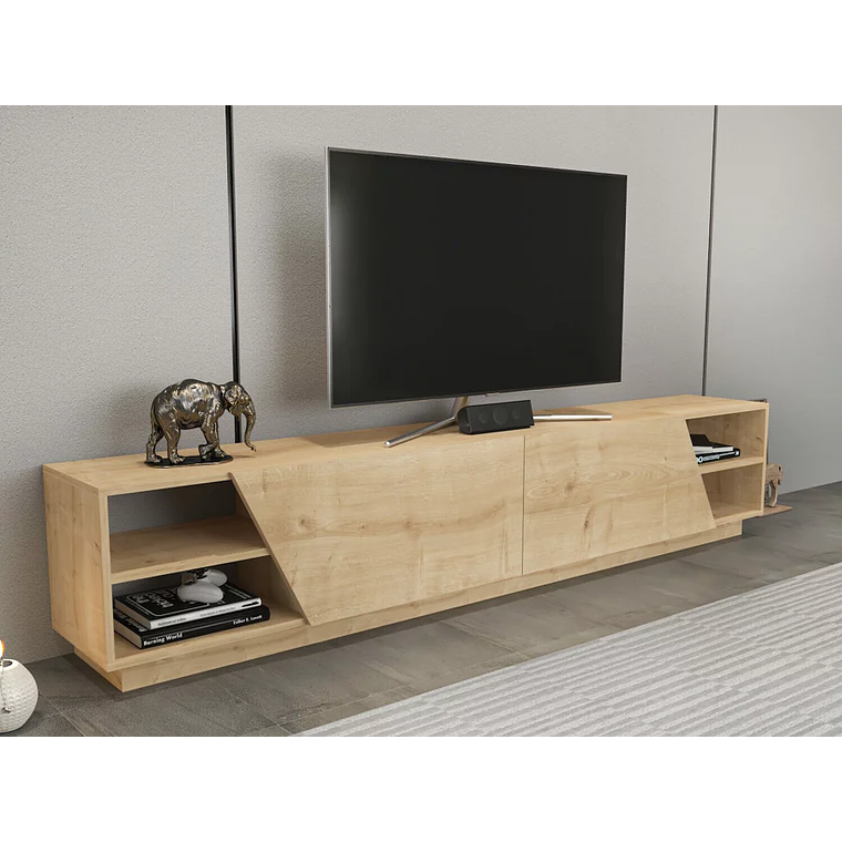 Mueble TV Kailua 260 (Roble) 240 cm 1