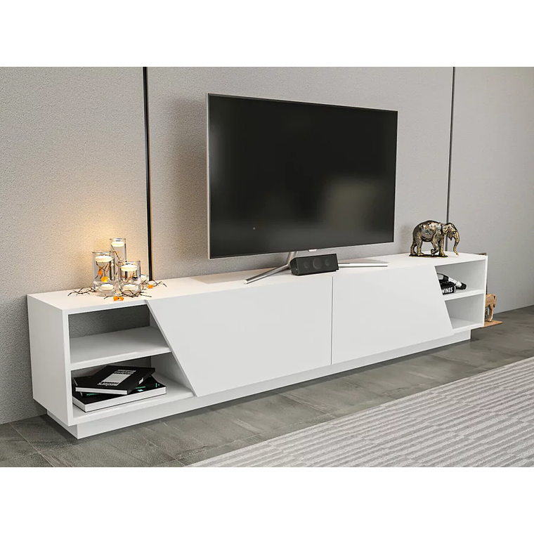 Mueble TV Kailua 260 (Blanco) 240 cm 1