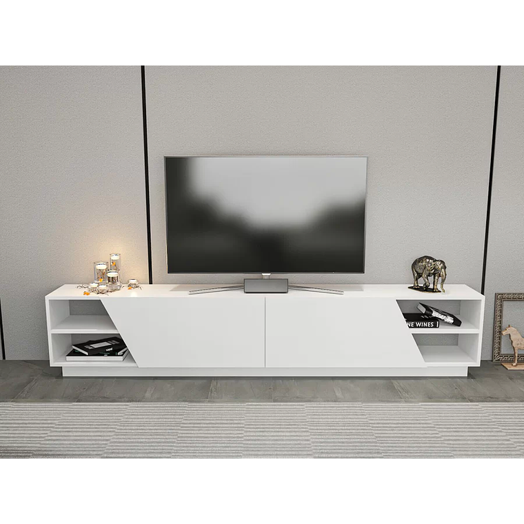 Mueble TV Kailua 260 (Blanco) 240 cm 3