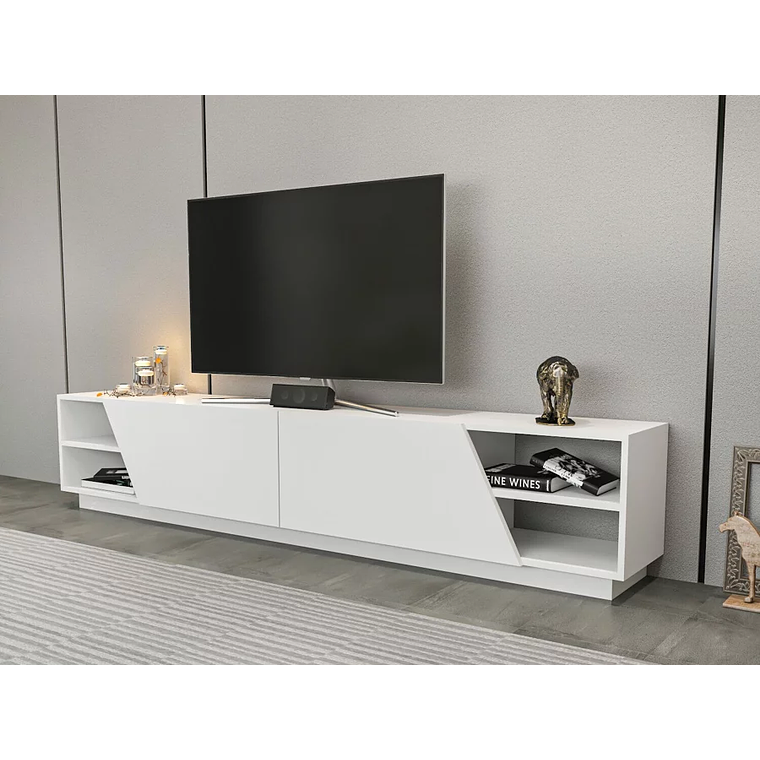 Mueble TV Kailua 260 (Blanco) 240 cm 4