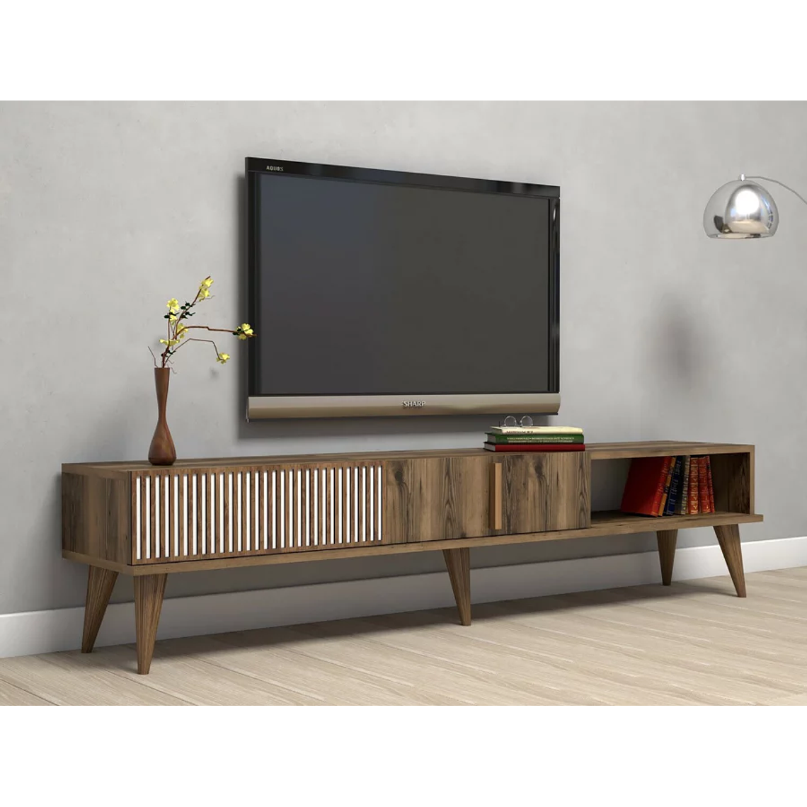 Mueble TV Kailua B102 (Nuez) 180 cm 1