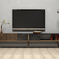 Mueble TV Kailua B102 (Nuez + Mármol negro) 180 cm - Miniatura 4