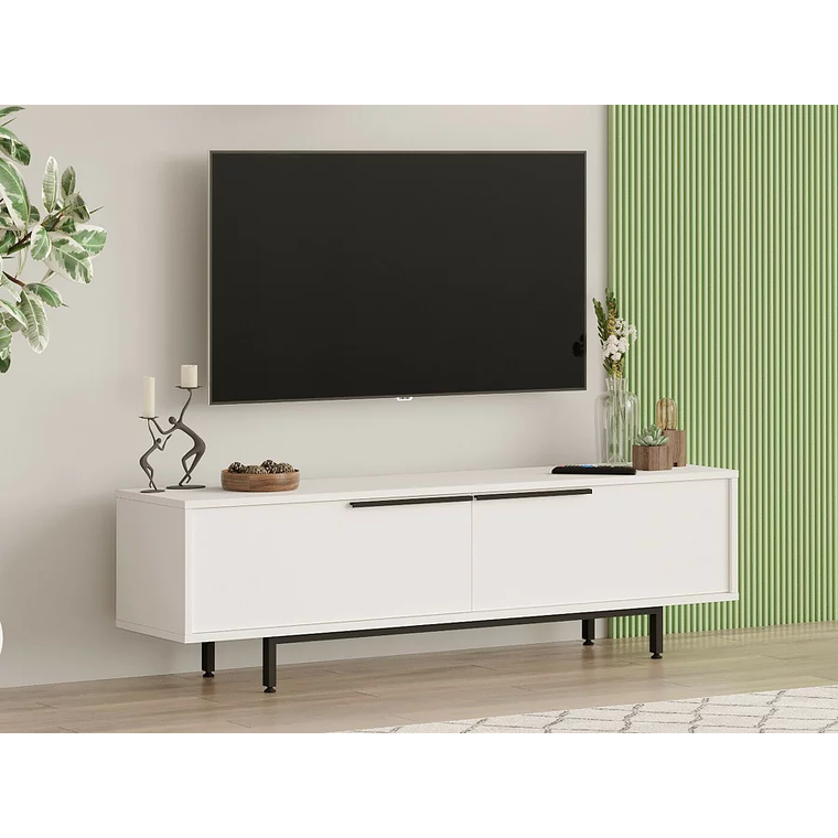 Mueble TV Kailua AE100 (Blanco) 160 cm 1