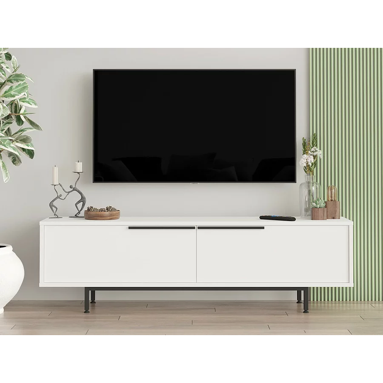 Mueble TV Kailua AE100 (Blanco) 160 cm 6