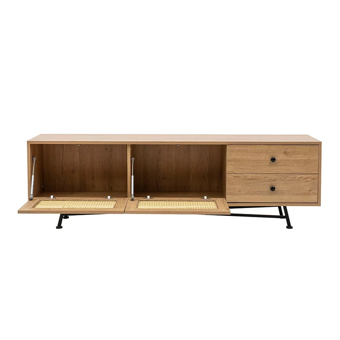 Mueble TV Kailua U107 (Negro) 180 cm 4